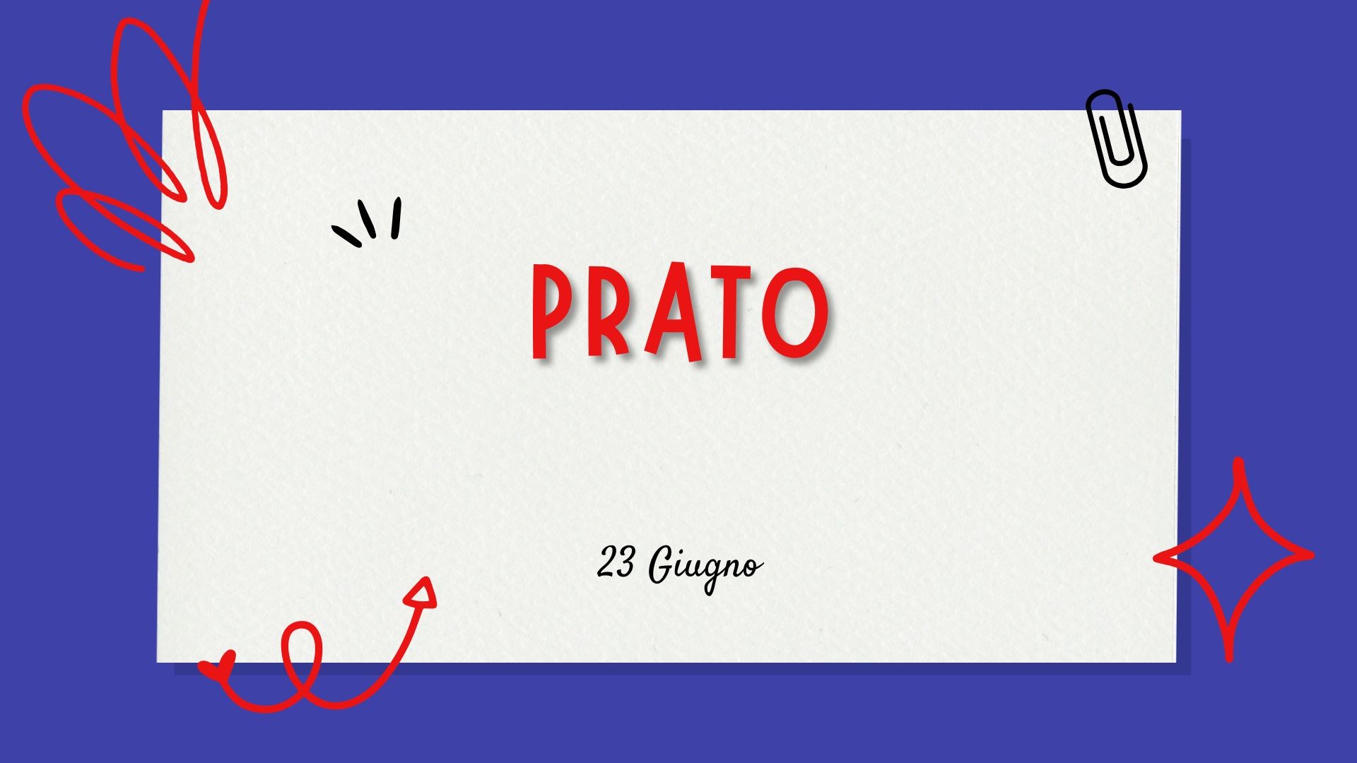 Prato: Presentazione Più Uno